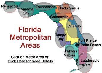 Florida's 10 Largest Metropolitan Areas by Population.